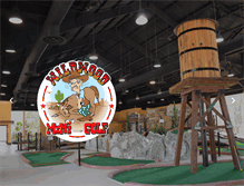 Tablet Screenshot of bransonminigolf.com